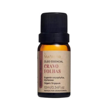 Óleo Essencial Cravo Folhas 10ml - Via Aroma - Dental Access