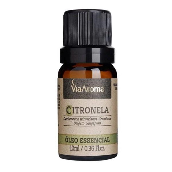 Óleo Essencial de Citronela 10ml - Via Aroma - Dental Access