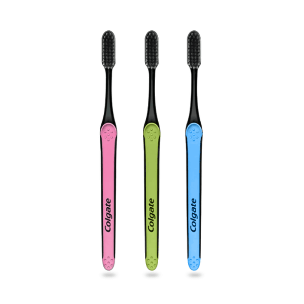 Escova Dental Slim Soft Black Adulto Suave/Macia - Colgate - Dental Access