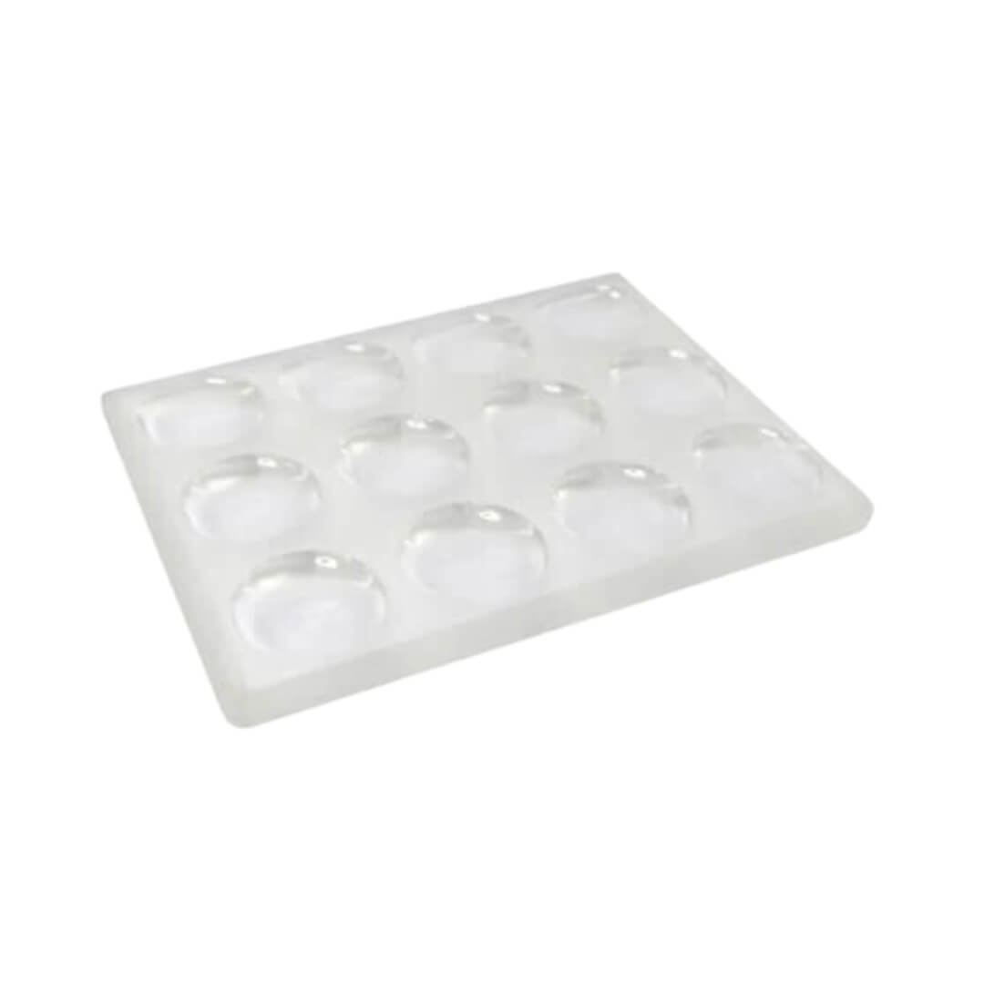 Placa de Kline de Vidro com 12 Escavações - Global - Dental Access