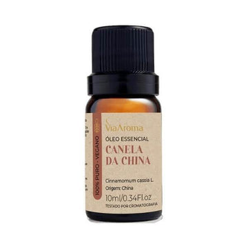 Óleo Essencial Canela da China 10ml - Via Aroma - Dental Access
