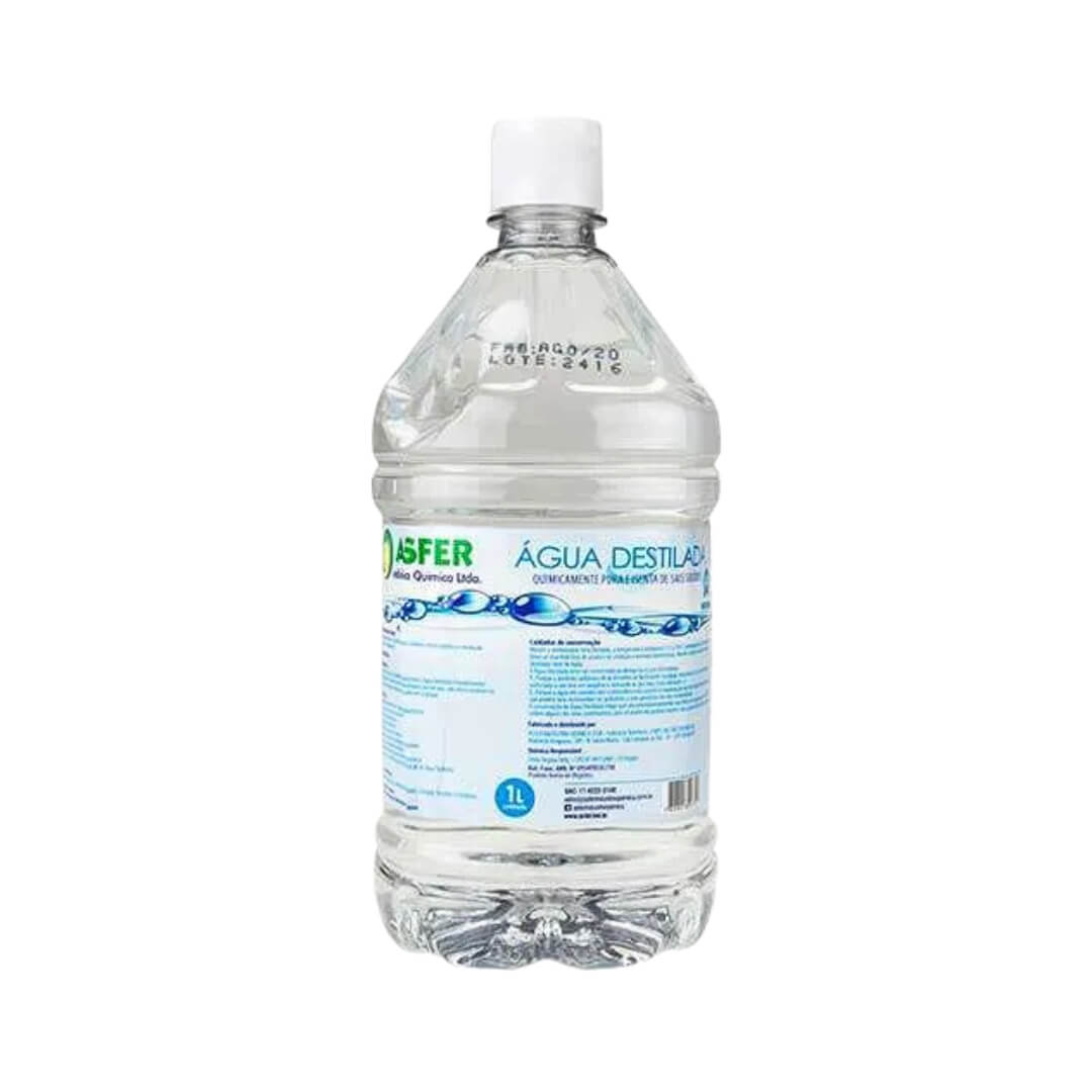 Água Destilada - Asfer - Dental Access