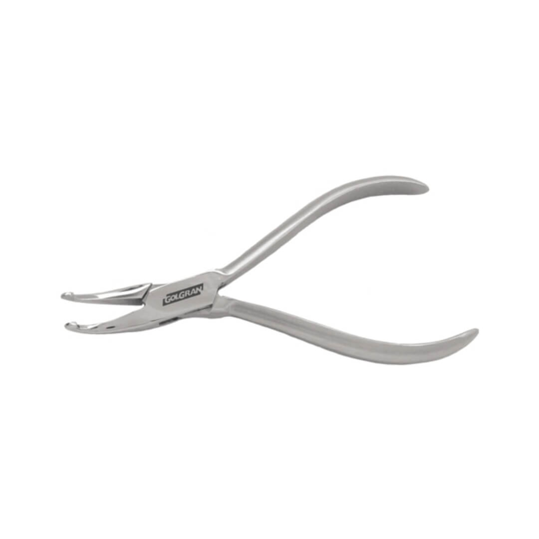 Alicate Orto 111 How Curvo  Aço Inox  - Golgran - Dental Access