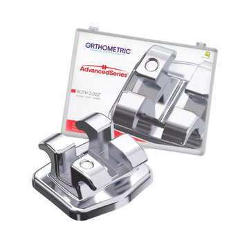 Bráquete Metálico Advanced Series Roth 0,022 1 Caso - Orthometric
