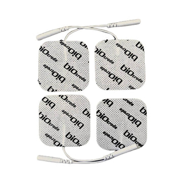 Eletrodo Autoadesivo Biotrode 5cm x 5cm Pacote C/4 Unidades Para Tens - Bioland
