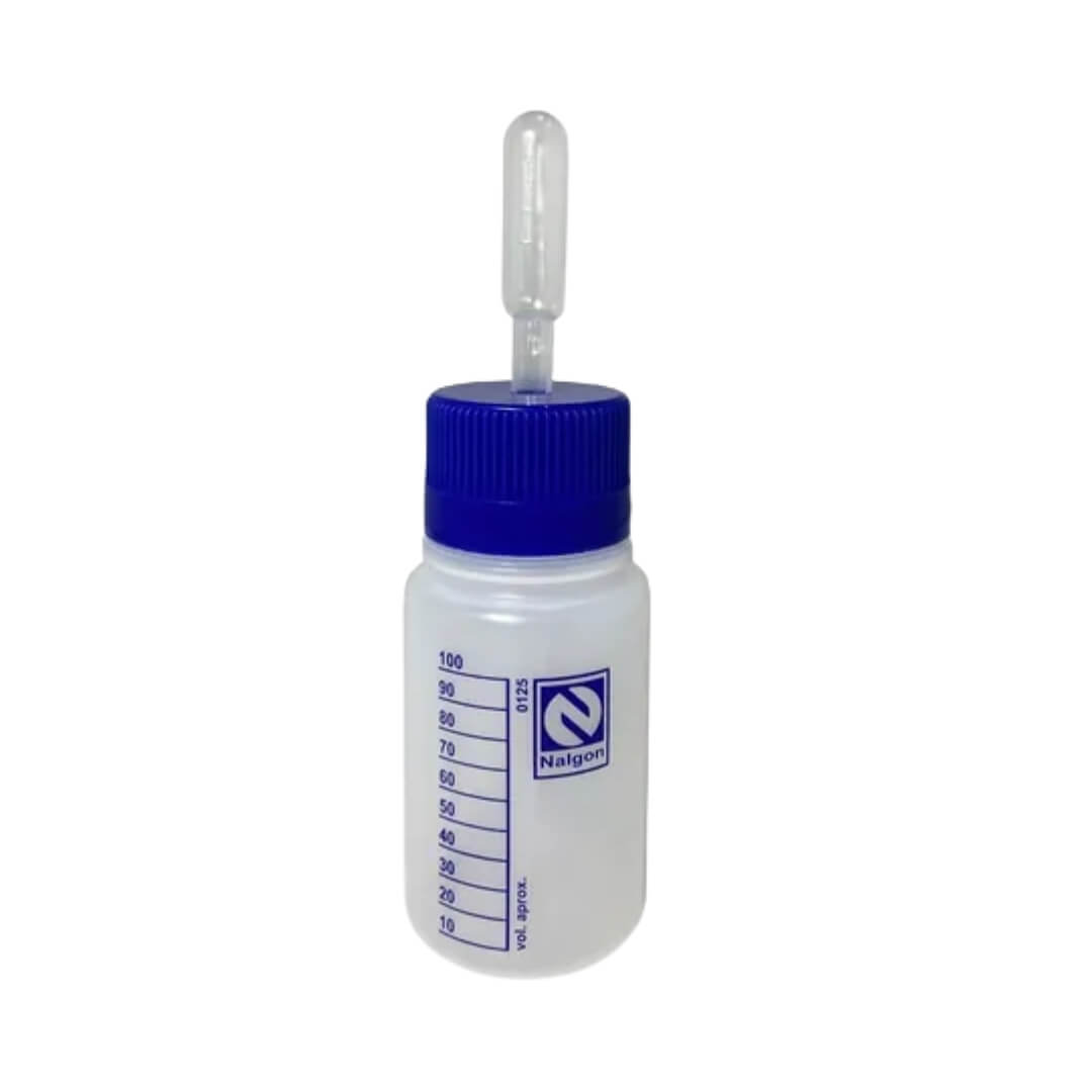 Frasco Conta Gotas em Polietileno 125ml - Nalgon
