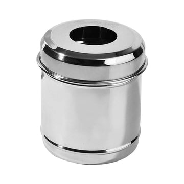 Porta Algodão Inox 8x10cm Servido - Golgran