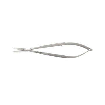 Tesoura Castroviejo 14cm com Serrilha - Golgran - Dental Access