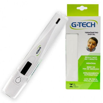 Termômetro Digital Clínico Branco G-TECH Modelo TH1027 - Accumed - Dental Access