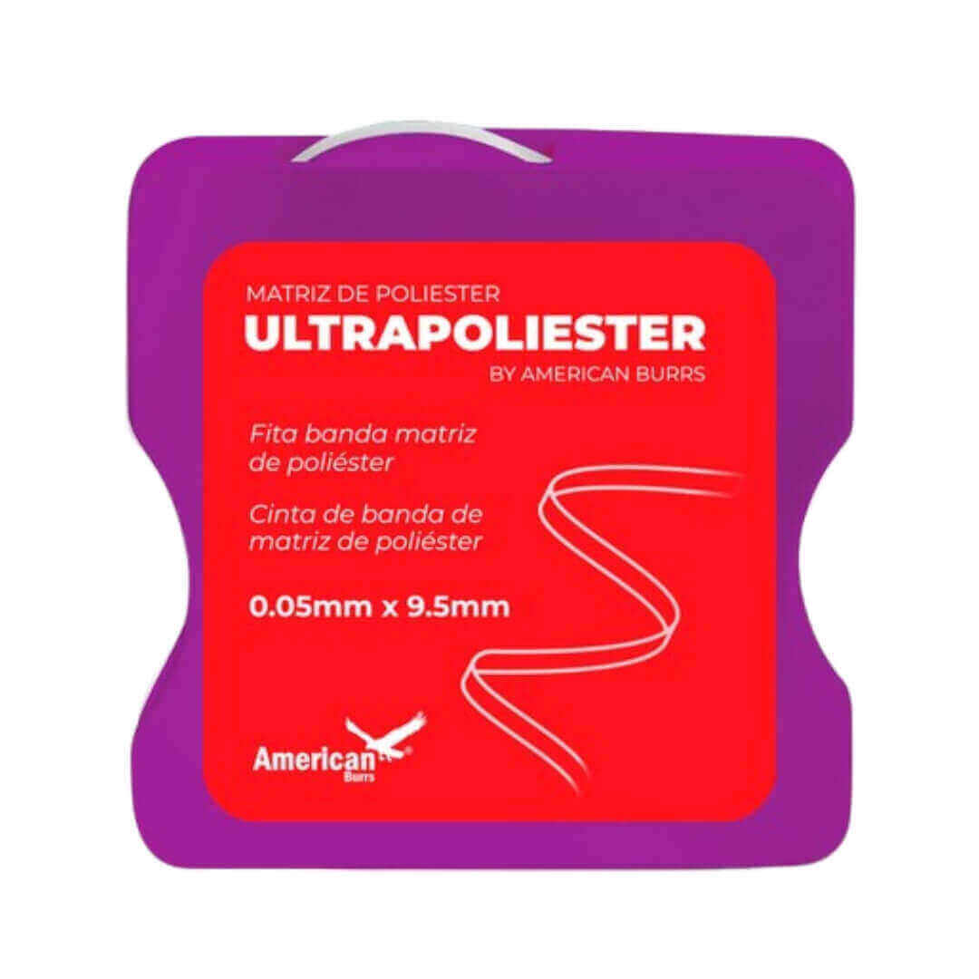 Tira Matriz de Poliéster Ultrapoliéster - American Burrs - Dental Access