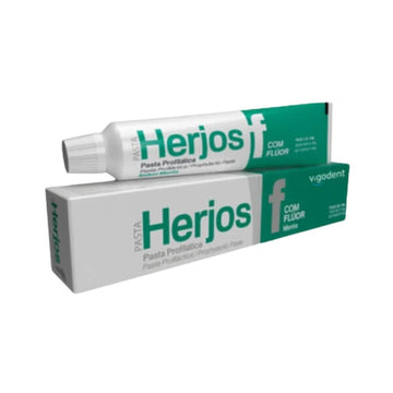 Pasta Profilática Herjos Com Flúor 90g - Vigodent - Dental Access