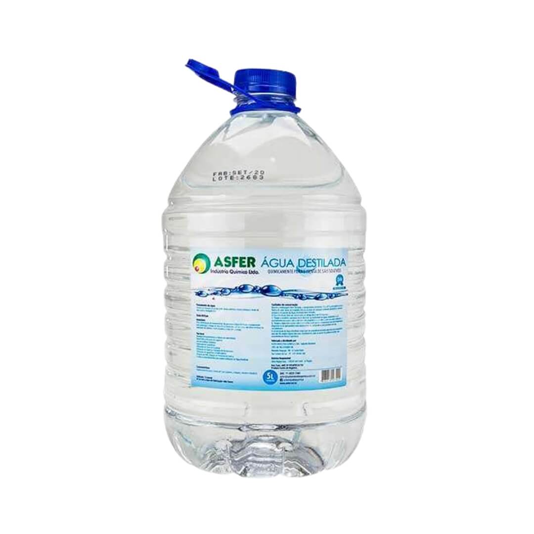 Água Destilada - Asfer - Dental Access
