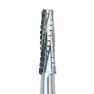 Broca Carbide Tronco Cônica Picotada H33L (PM) Ponta Ativa Longa - Komet - Dental Access