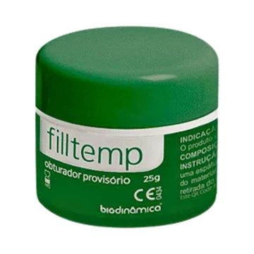 Filltemp Cimento Obturador Provisório 25GR - Biodinâmica - Dental Access