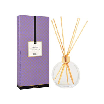Difusor Aromatizador de Varetas Lavanda - Via Aroma - Dental Access