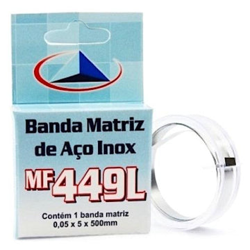 Fita Banda Matriz de Aço Inox - Fava - Dental Access