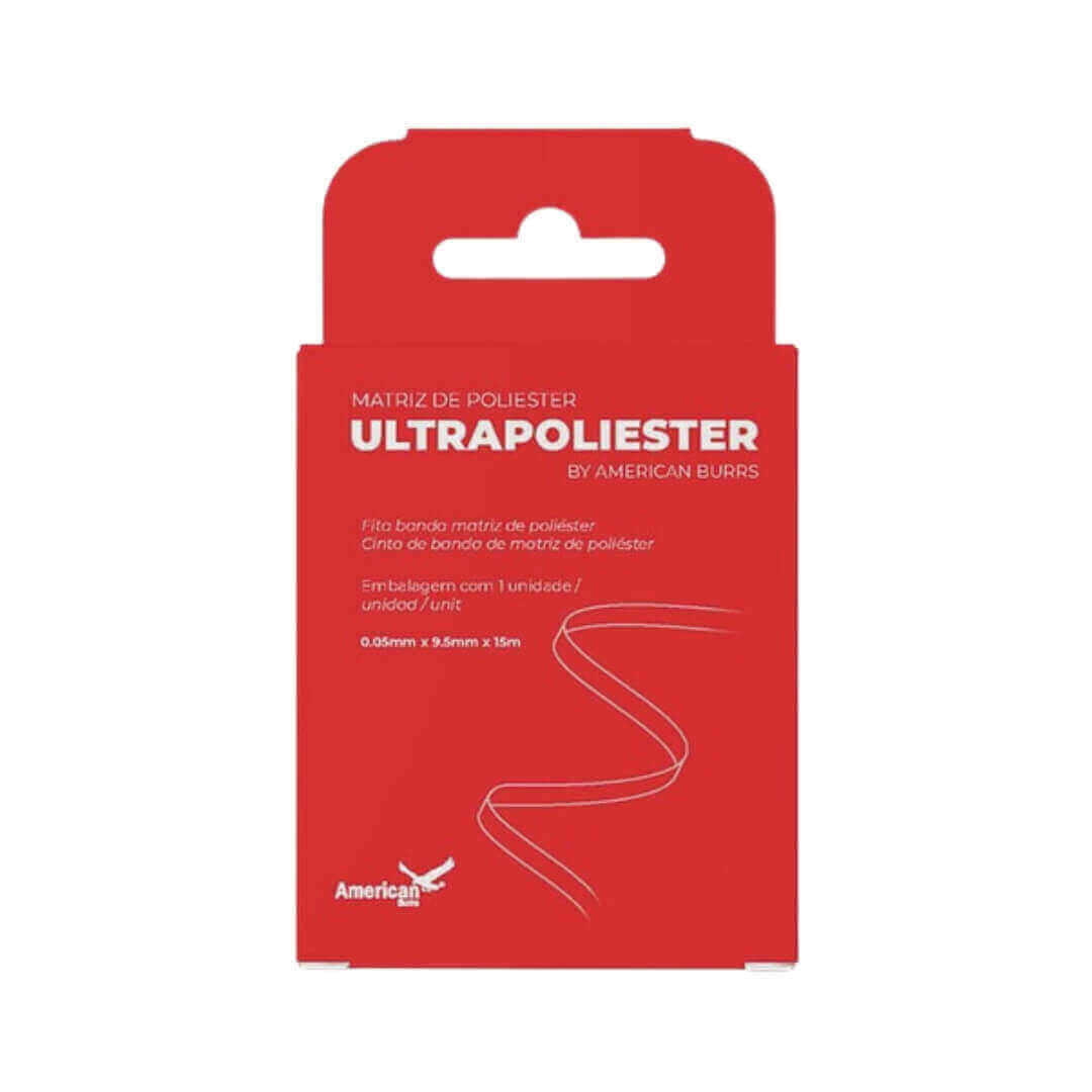 Tira Matriz de Poliéster Ultrapoliéster - American Burrs - Dental Access