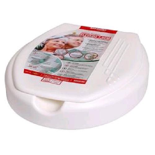 Assento Sanitario Elevado 13.5 CM com Tampa - Mebuki - Dental Access