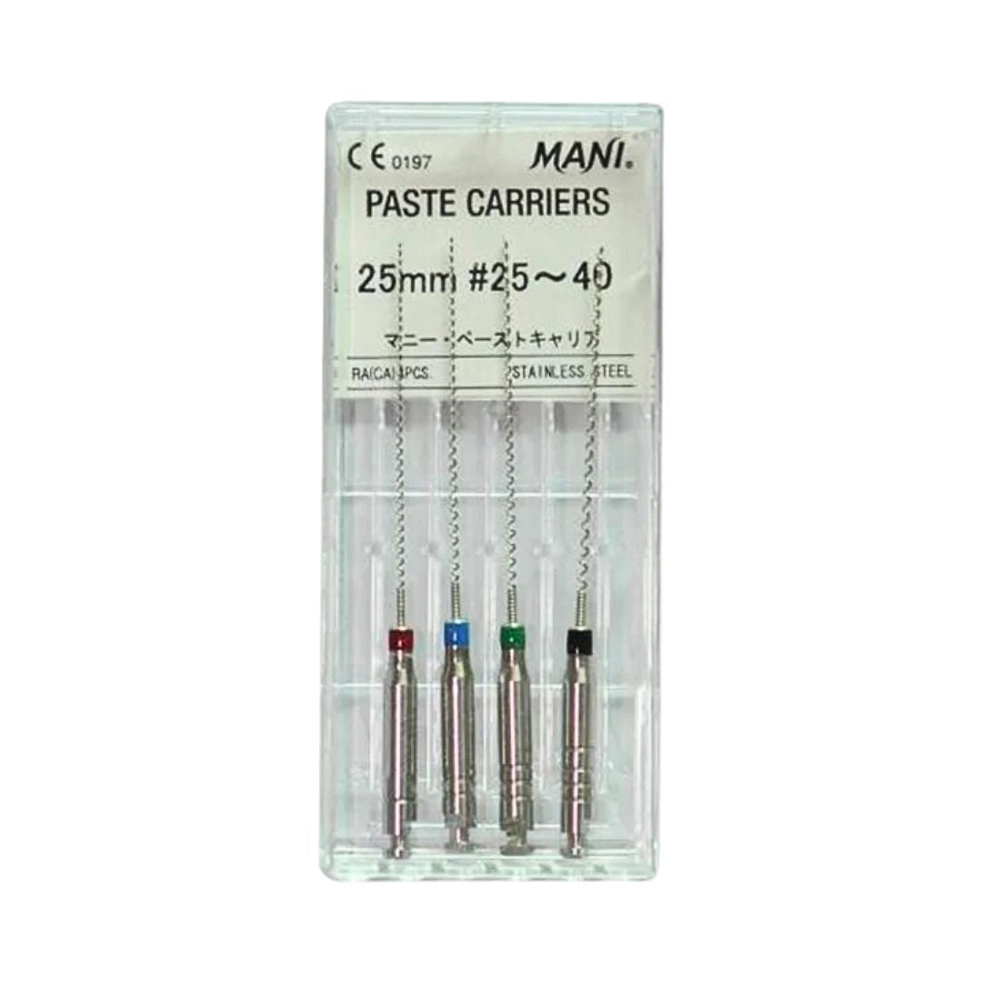 Broca Lentulo CA 25mm Nº 25-40 c/4Un Mani - WILCOS - Dental Access