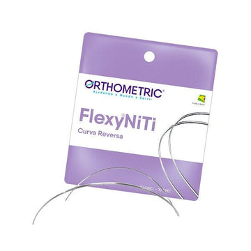 Arco Flexy Niti Reverse Curve Redondo Superior - Orthometric - Dental Access