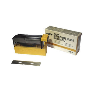 Navalha para Microtomia Perfil Alto High Profile Feather Caixa com 50 Unidades - Global Trade - Dental Access