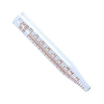 Tubo Fundo Cônico Graduado com Borda Vidro Boro 3.3 15ml - Global Trade - Dental Access