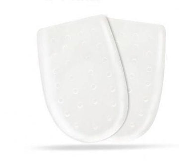 Calcanheira Anti-Impacto Silicone Branco - Impec - Dental Access