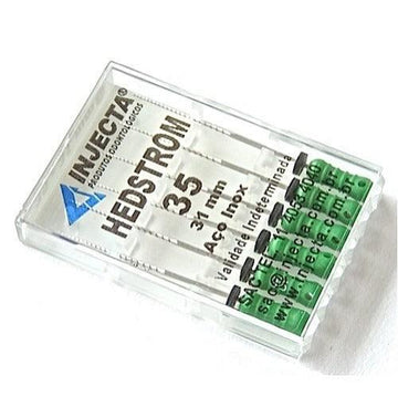 Limas Hedstrom 35 31mm Caixa Com 6 Unidades - Injecta - Dental Access