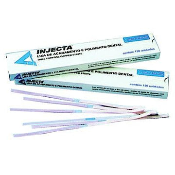 Tira de Lixa de Poliéster p/ Acabamento e Polimento Dental - Injecta - Dental Access