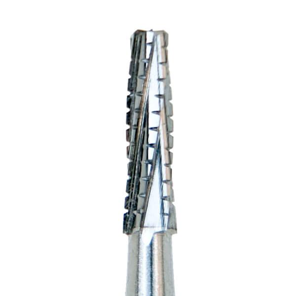 Broca Carbide Tronco Cônica Picotada H33L (PM) Ponta Ativa Longa - Komet - Dental Access