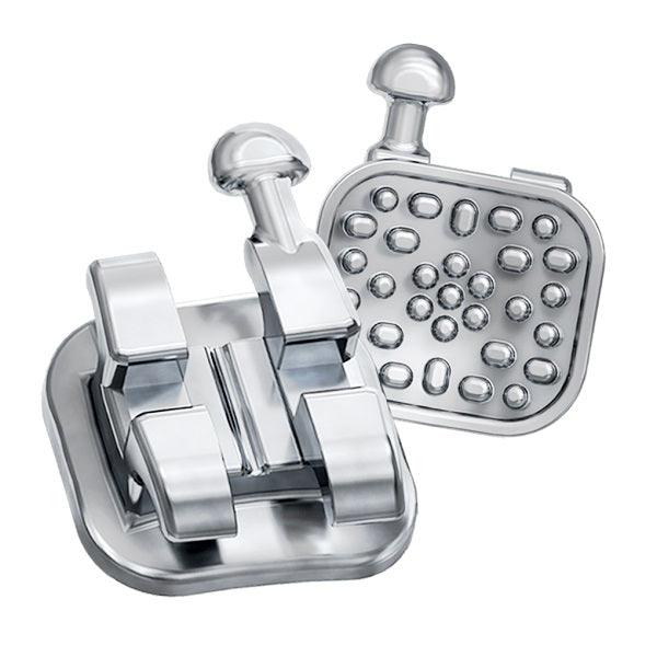 Braquete Metálico Advanced Series Edgewise com Gancho 10 Casos - Orthometric - Dental Access