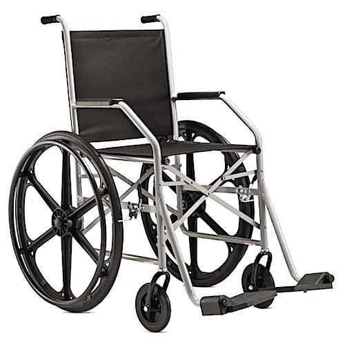 Cadeira de Rodas 1009 RN Cinza Nylon - Ortopedia Jaguaribe - Dental Access