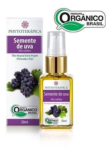 Óleo Vegetal De Semente De Uva Orgânico 30ml - Phytoterapica - Dental Access