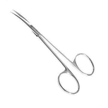 Tesoura Iris Curva 11,5cm - Quinelato - Dental Access