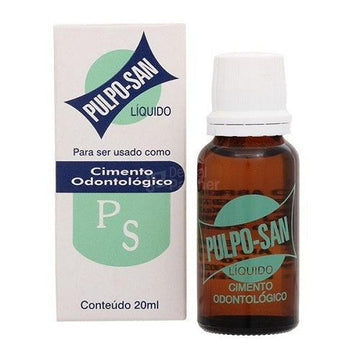 Pulpo-San Líquido Cimento Odontológico 20ml - Sswhite - Dental Access