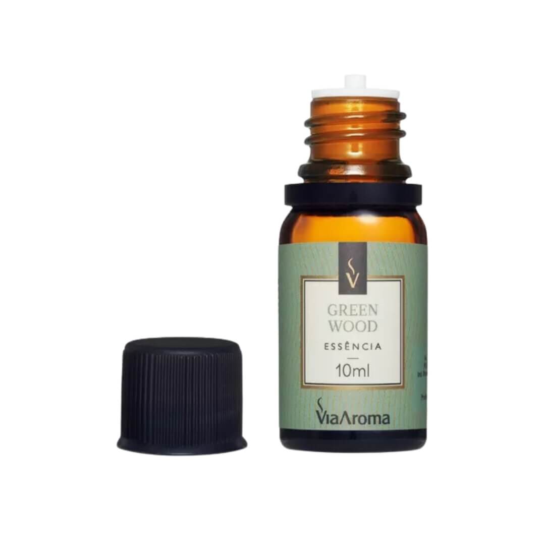 Essência Green Wood 10ml - Via Aroma - Dental Access
