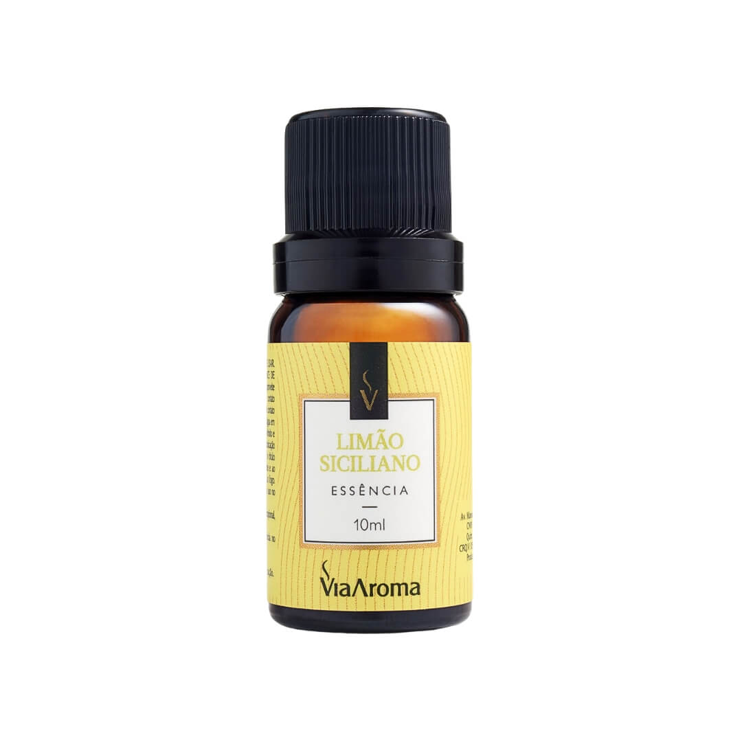 Essência Limão Siciliano 10ml - Via Aroma - Dental Access