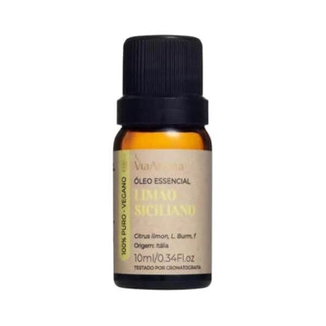 Óleo Essencial Limão Siciliano 10ml - Via Aroma - Dental Access