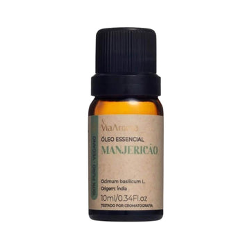 Óleo Essencial Manjericão 10ml - Via Aroma - Dental Access