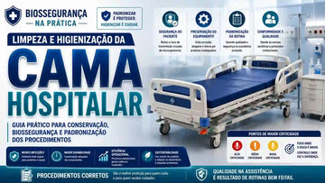 Biossegurança na Prática -  Limpeza e Higienização da Cama Hospitalar