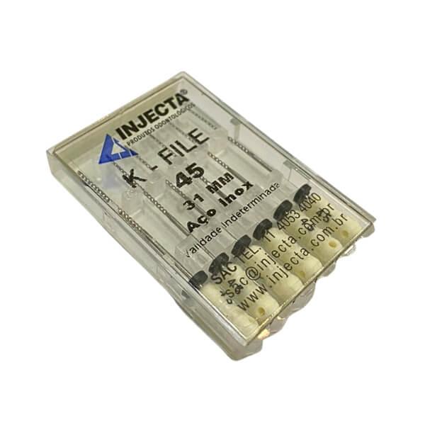 Lima K-File 31mm 2ª Série - Injecta - Dental Access