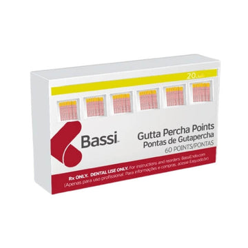 Cone de Guta Percha Bassi com 60 un - Easy