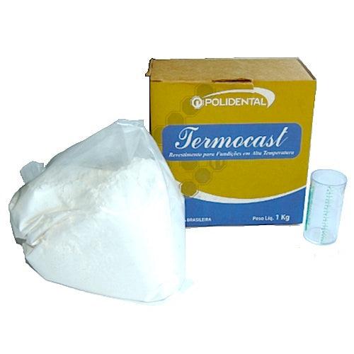 Revestimento Termocast Pó 1 Kg - Polidental - Dental Access