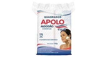 Quadrados de Algodão 100G - Apolo - Dental Access
