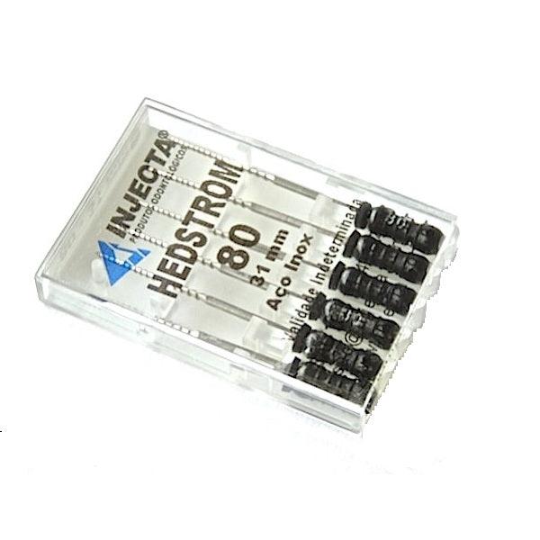 Limas Hedstrom 31MM Caixa com 6 Unidades - Injecta - Dental Access
