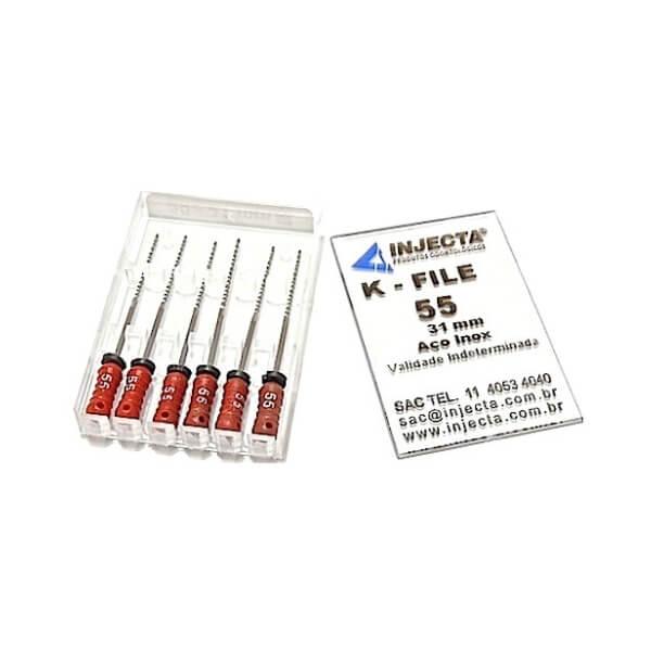 Lima K-File 31mm 2ª Série - Injecta - Dental Access