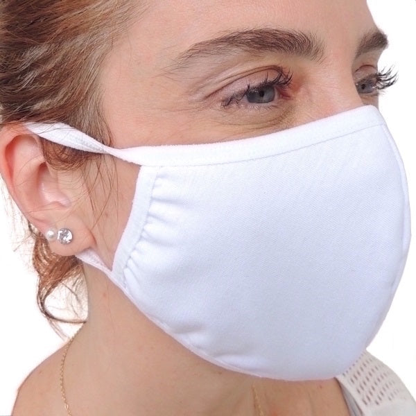 Máscara Tecido Algodão Dupla Camada Adulto Tamanho U - DI Magali - Dental Access