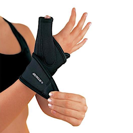 Órtese Punho com Tala para Polegar Ajustável - Mercur - Dental Access