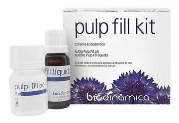 Pulp Fill Kit Cimento Endodôntico Liquido/pó - Biodinâmica