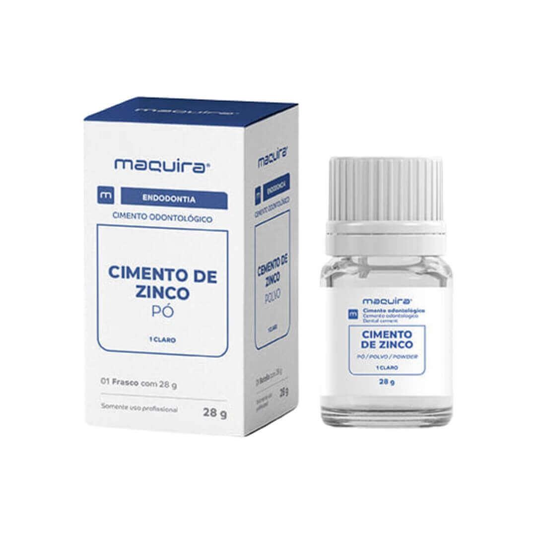 Cimento de Zinco Pó 28 Gramas - Maquira - Dental Access